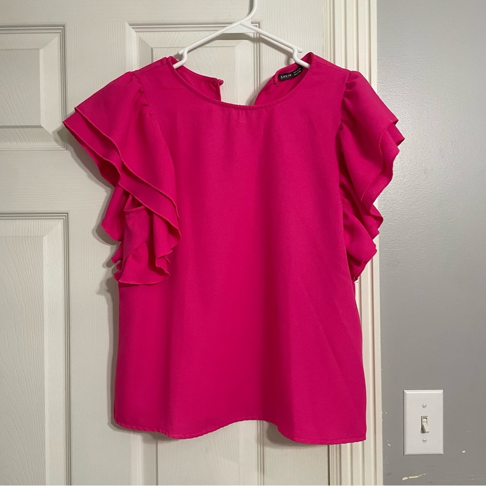 Pink blouse